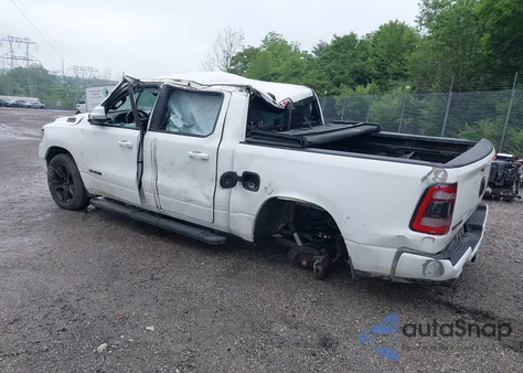 2020 Ram 1500 Big Horn 4X4 5'7 Box из США, поврежденный, VIN 1C6SRFFT8LN207821